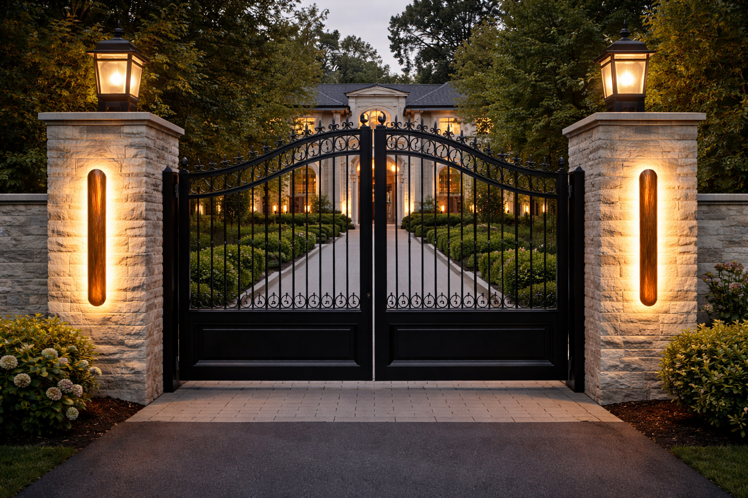 Architectural Copper Wall Light – Backlit Sconce