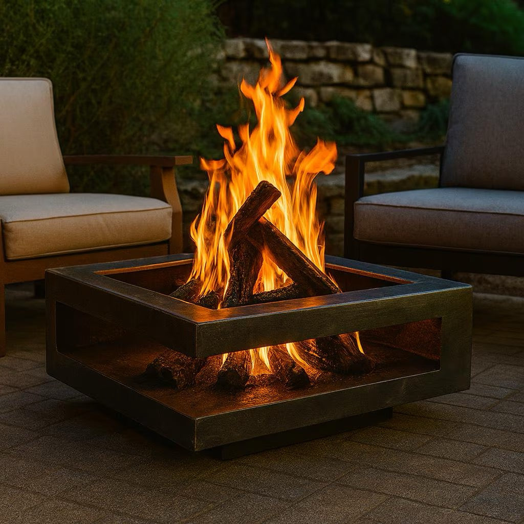 Prestige Square Fire Pit – XXL Edition